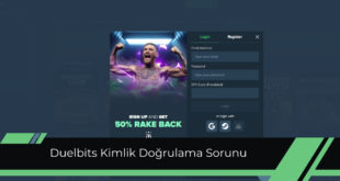 Duelbits Kimlik Doğrulama Sorunu