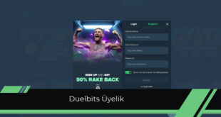 Duelbits Üyelik